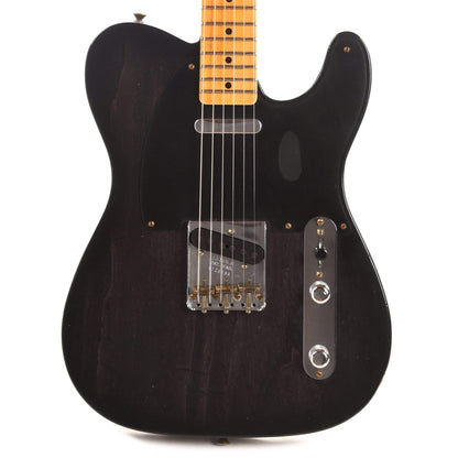 Fender Custom Shop 1952 Telecaster "Chicago Special" Journeyman Aged Ebony Transparent Electric Guitars / Solid Body