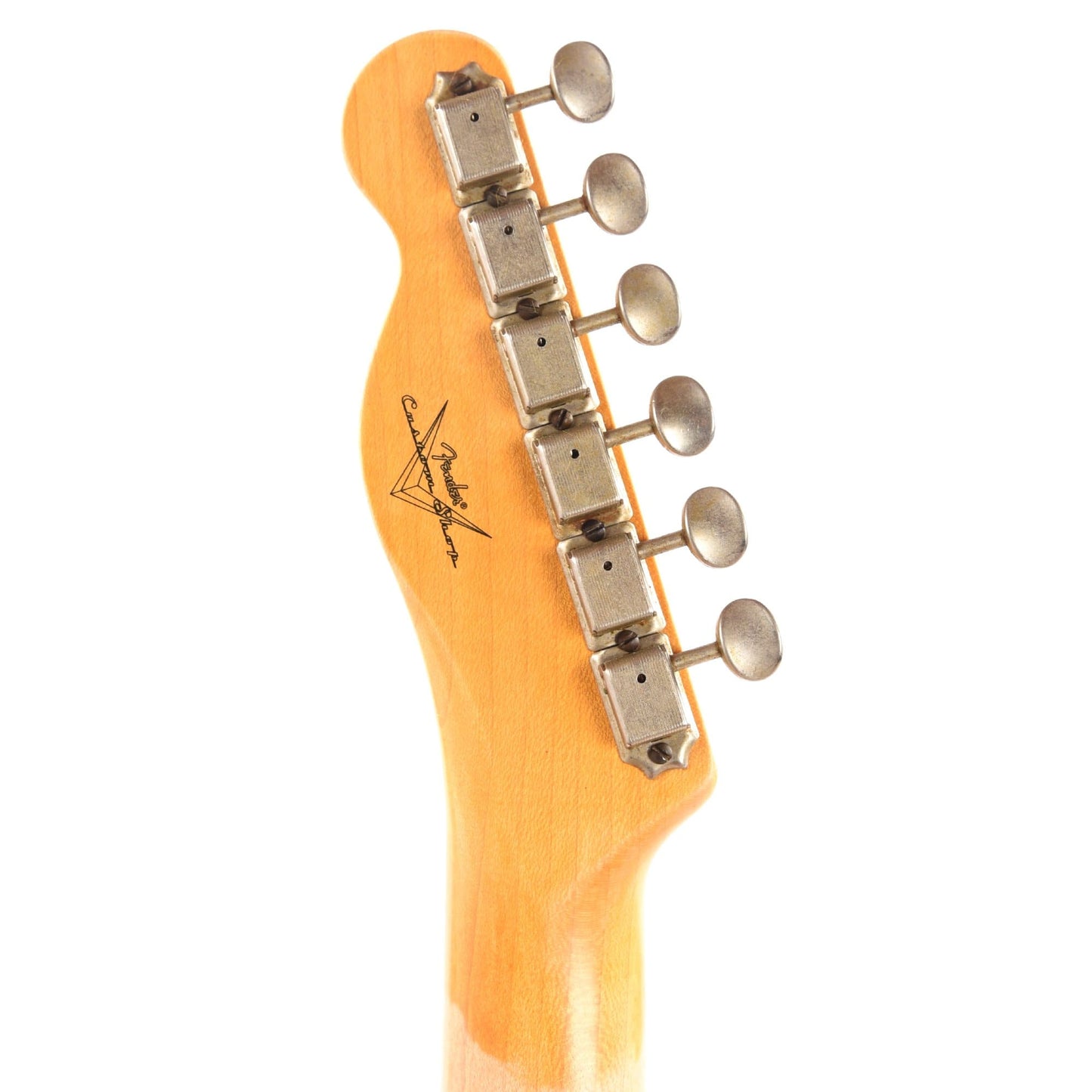 Fender Custom Shop 1952 Telecaster "Chicago Special" Journeyman Aged Ebony Transparent Electric Guitars / Solid Body