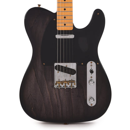 Fender Custom Shop 1952 Telecaster "Chicago Special" Journeyman Aged Ebony Transparent Electric Guitars / Solid Body