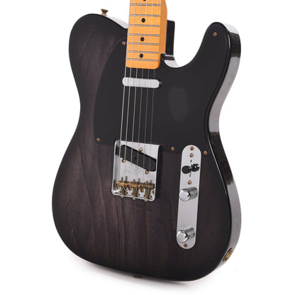 Fender Custom Shop 1952 Telecaster "Chicago Special" Journeyman Aged Ebony Transparent Electric Guitars / Solid Body