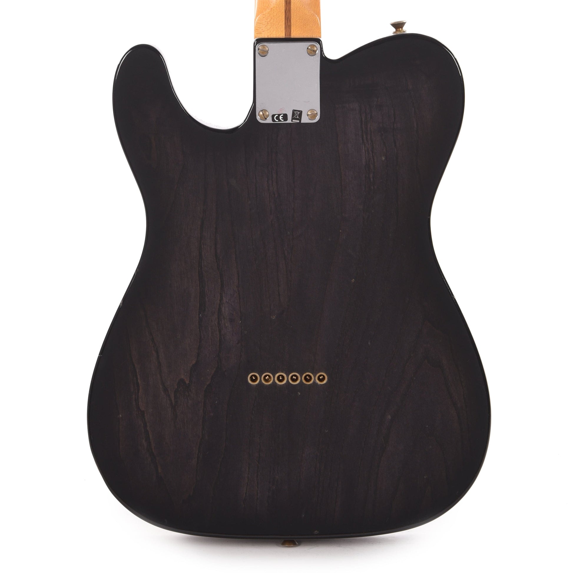 Fender Custom Shop 1952 Telecaster "Chicago Special" Journeyman Aged Ebony Transparent Electric Guitars / Solid Body