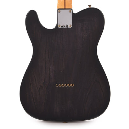 Fender Custom Shop 1952 Telecaster "Chicago Special" Journeyman Aged Ebony Transparent Electric Guitars / Solid Body
