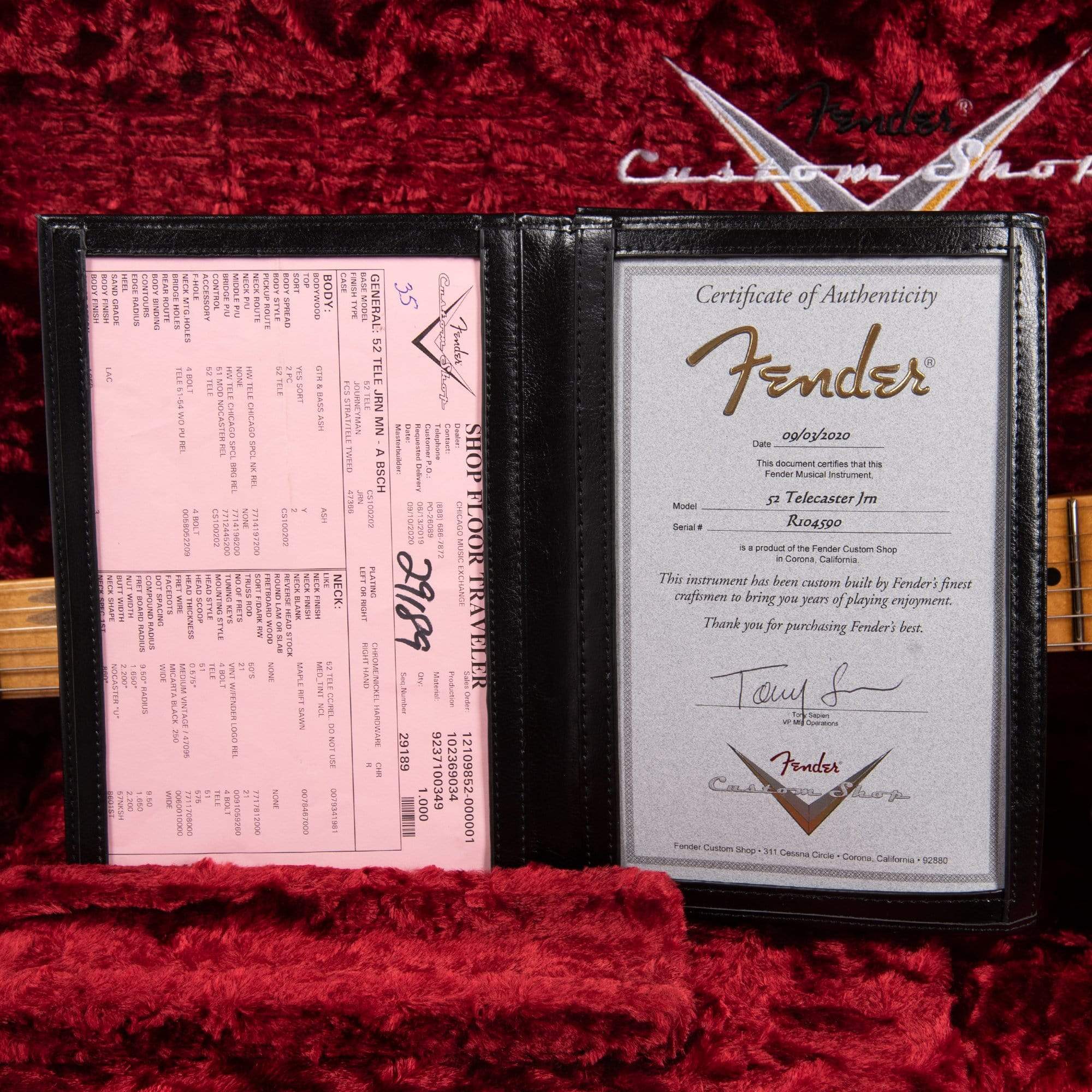 Fender Custom Shop 1952 Telecaster 