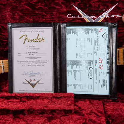 Fender Custom Shop 1952 Telecaster "Chicago Special" Journeyman Relic Aged Shell Pink Electric Guitars / Solid Body