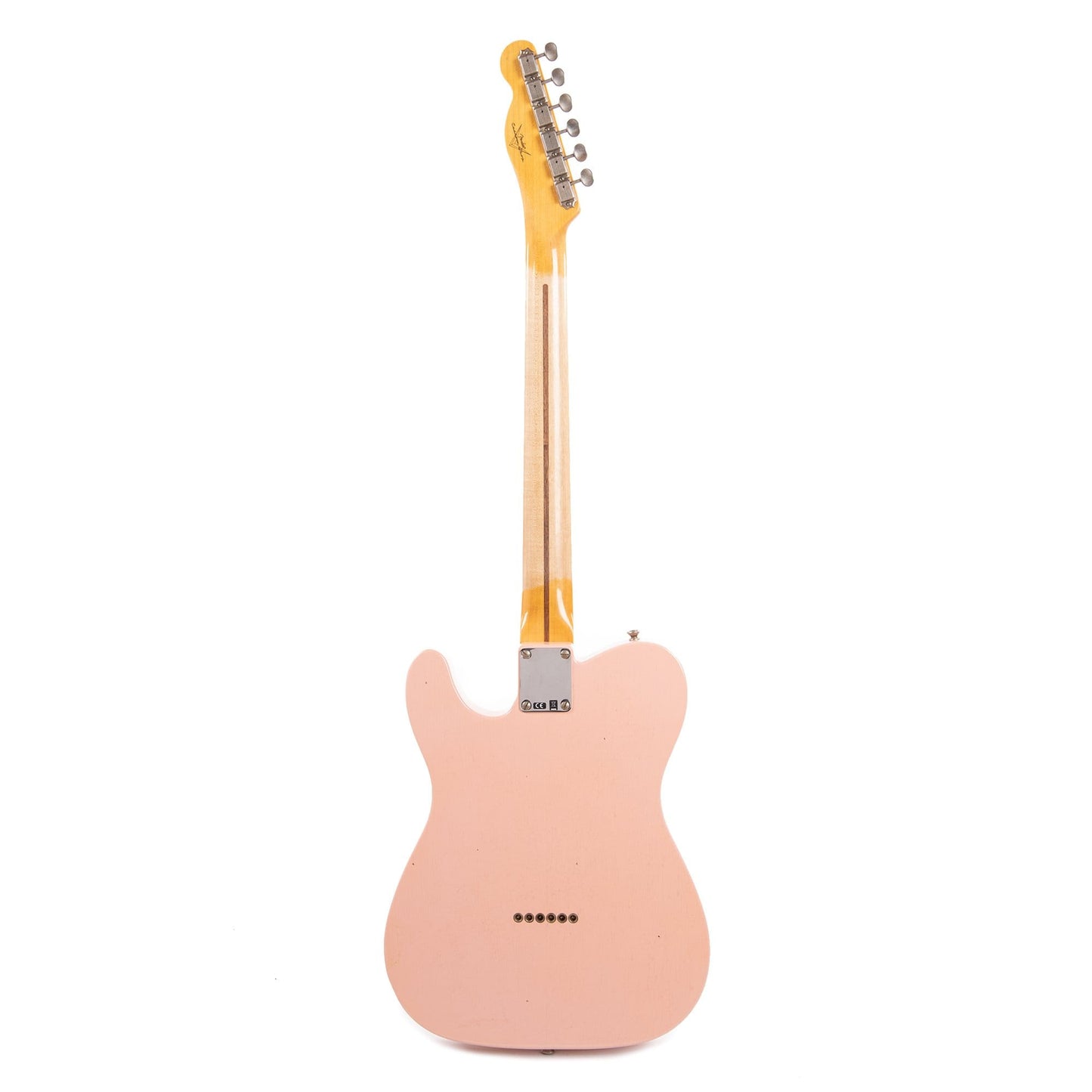 Fender Custom Shop 1952 Telecaster "Chicago Special" Journeyman Relic Aged Shell Pink Electric Guitars / Solid Body