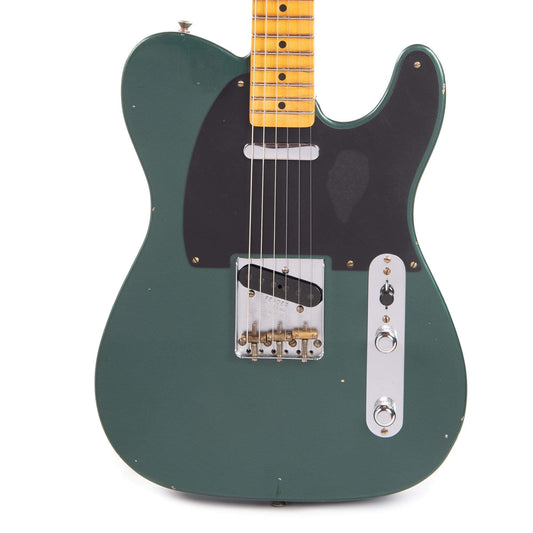 Fender Custom Shop 1952 Telecaster "Chicago Special" Journeyman Relic Aged Sherwood Green Metallic Electric Guitars / Solid Body