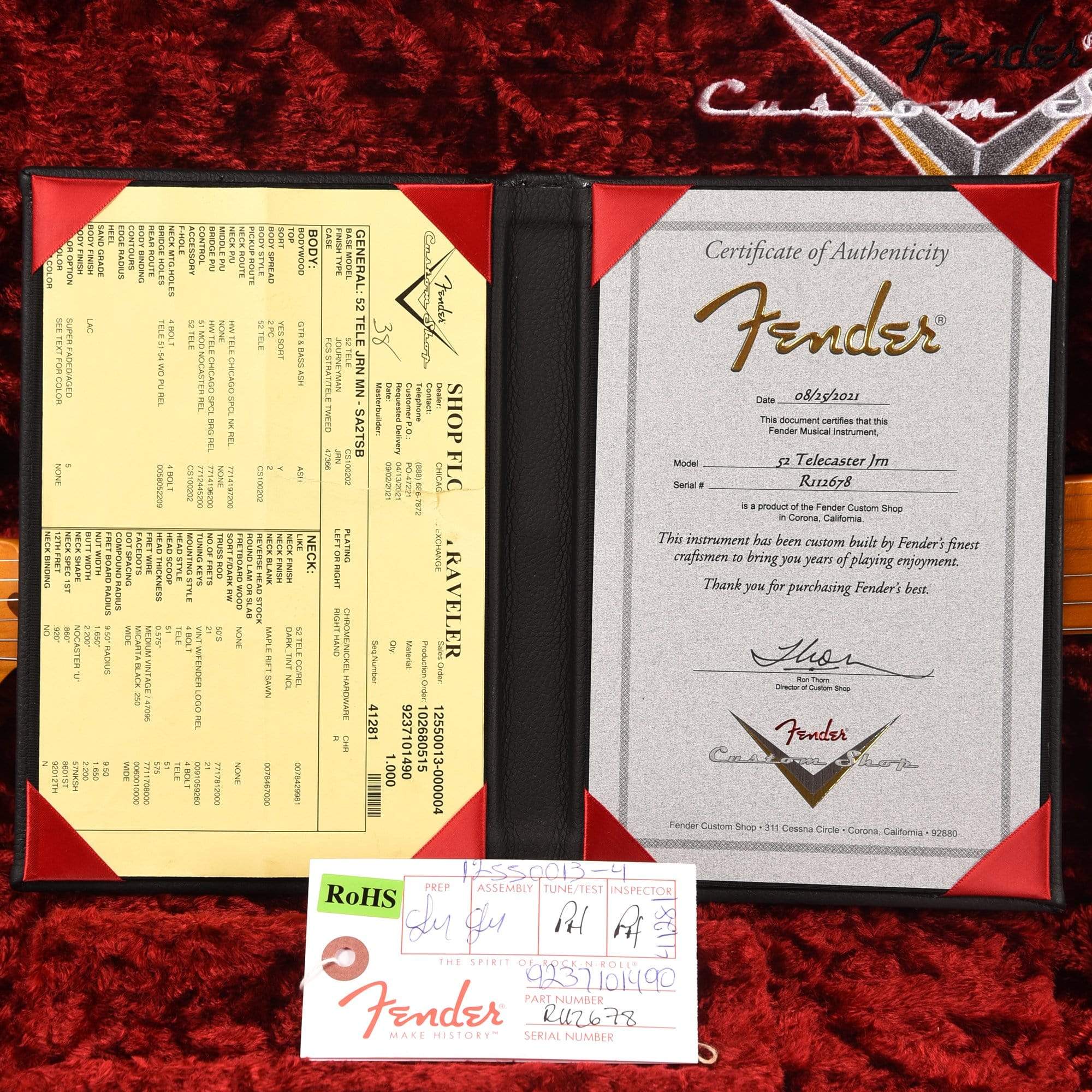 Fender Custom Shop 1952 Telecaster 