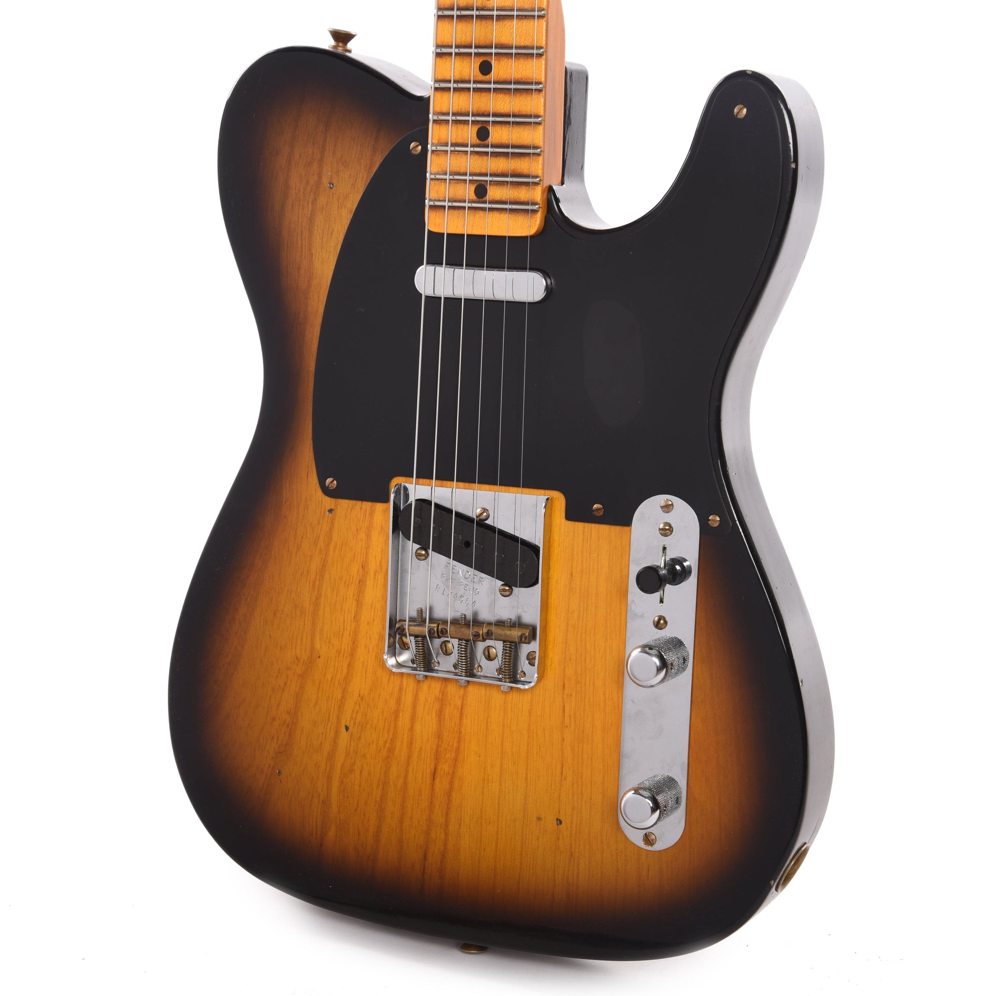 Fender Custom Shop 1952 Telecaster "Chicago Special" Journeyman Super Aged 2-Color Sunburst Electric Guitars / Solid Body