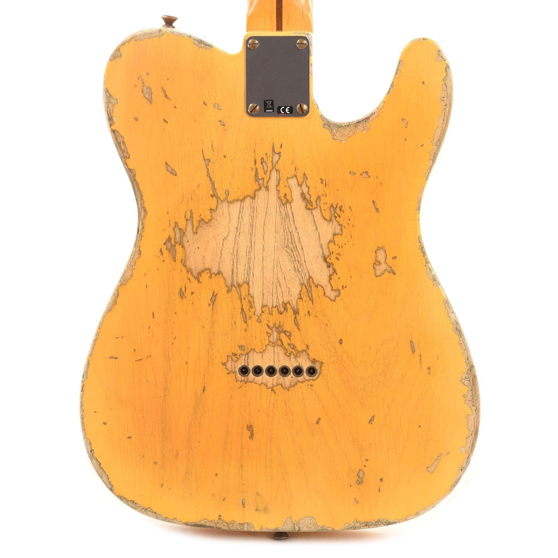 Fender Custom Shop 1952 Telecaster "Chicago Special" LEFTY Super Heavy Relic Faded/Aged Nocaster Blonde Electric Guitars / Solid Body