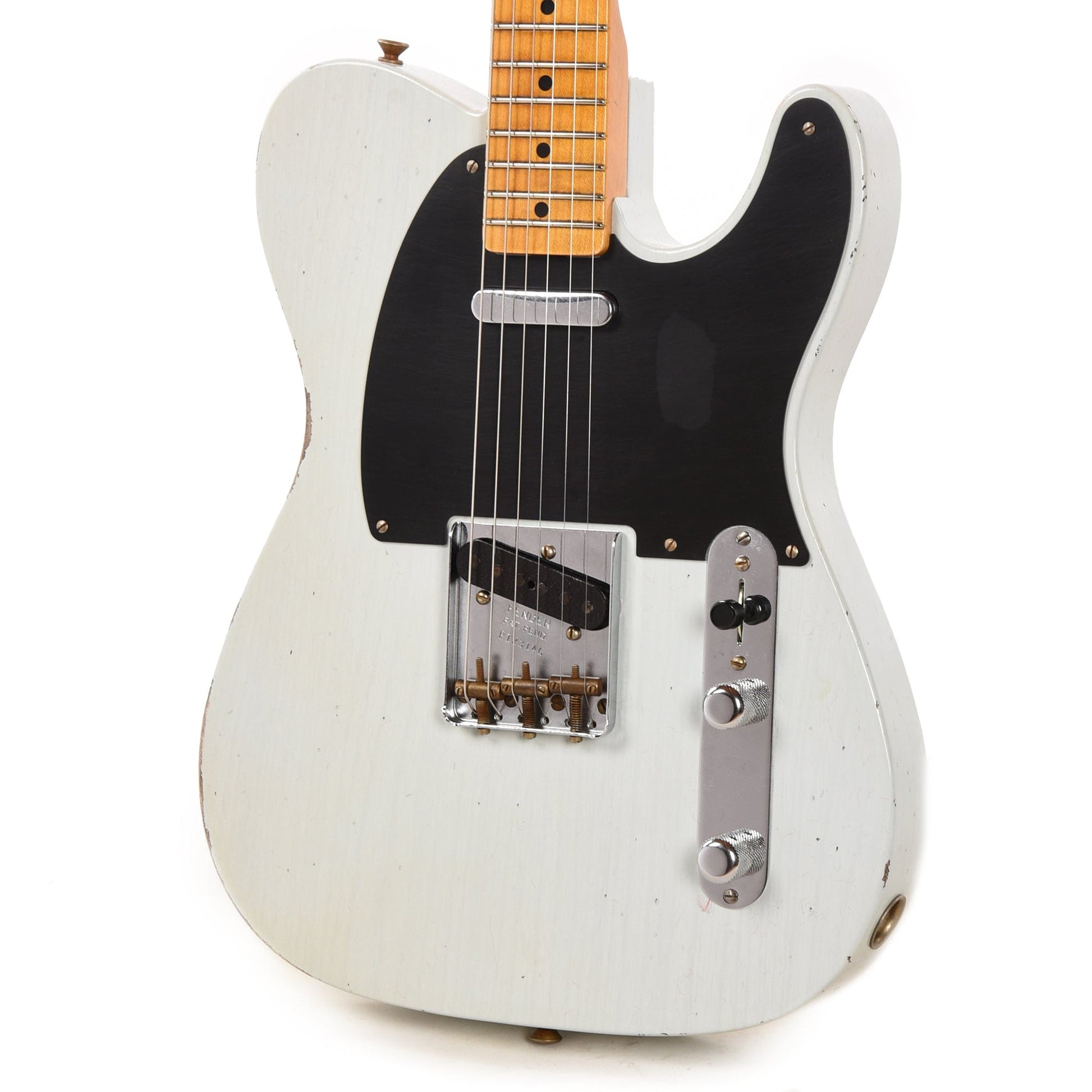 Fender Custom Shop 1952 Telecaster "Chicago Special" Relic Aged Trans Sonic Blue Electric Guitars / Solid Body