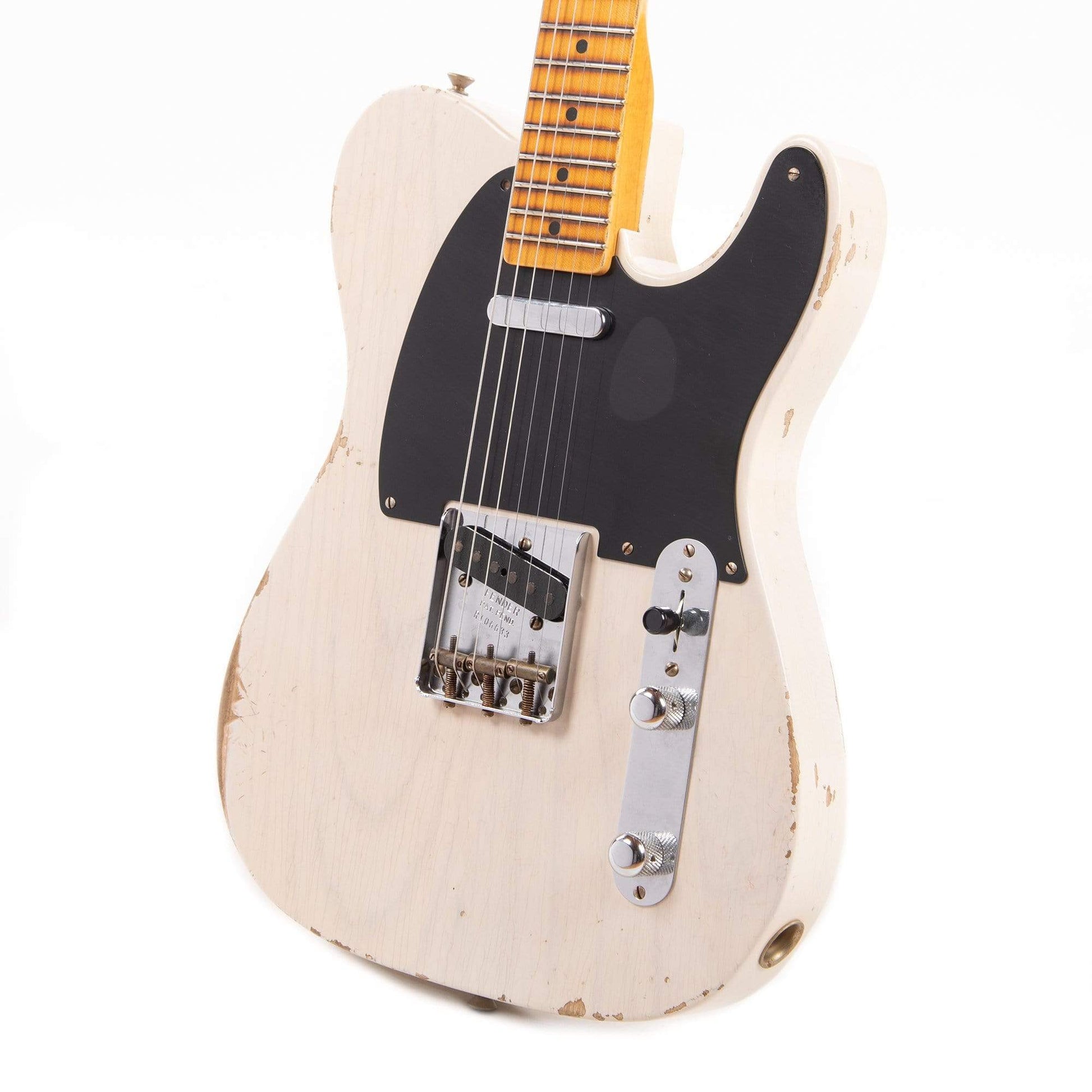 Fender Custom Shop 1952 Telecaster "Chicago Special" Relic Aged White Blonde Electric Guitars / Solid Body