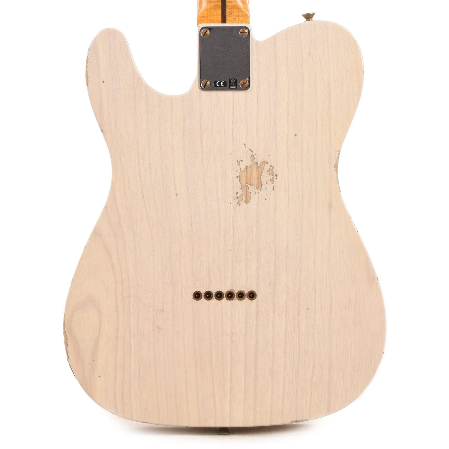 Fender Custom Shop 1952 Telecaster "Chicago Special" Relic Aged White Blonde w/3A Flame Maple Neck Electric Guitars / Solid Body