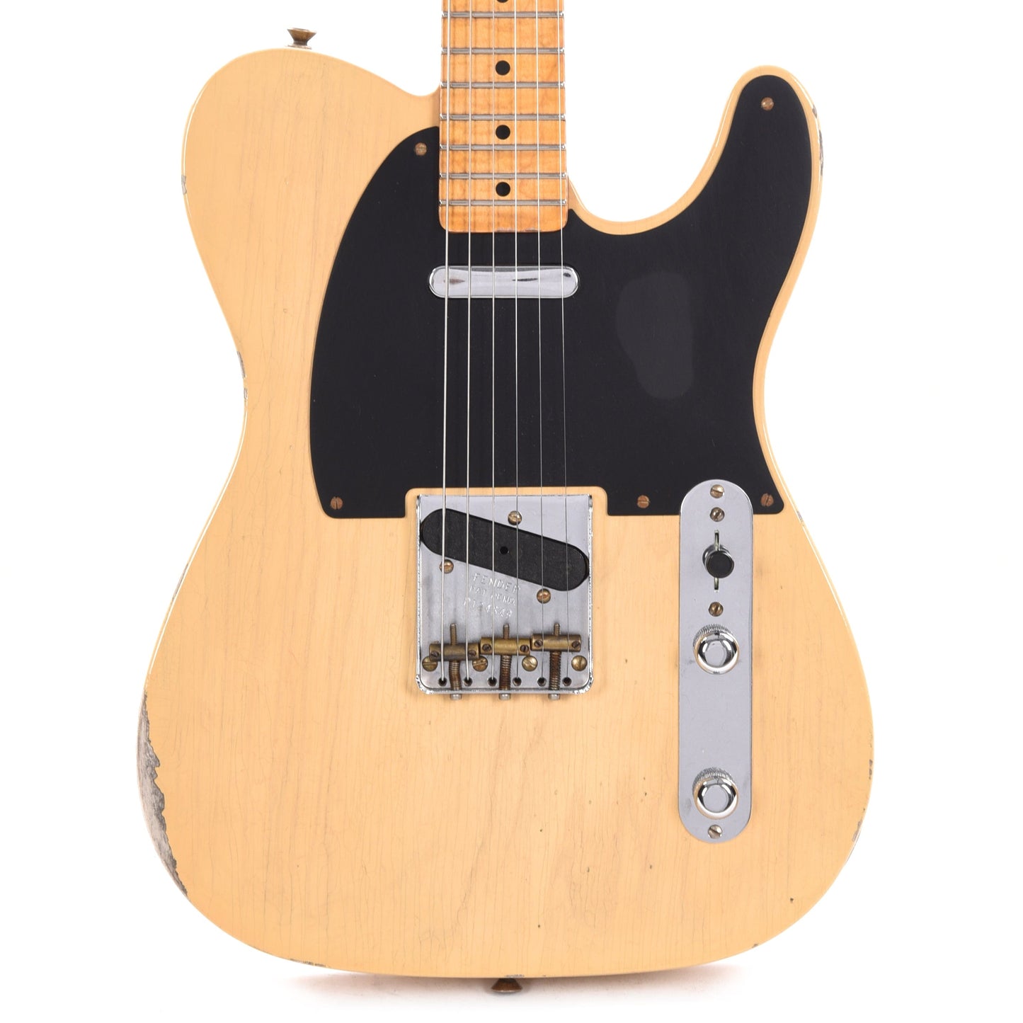 Fender Custom Shop 1952 Telecaster "Chicago Special" Relic Faded/Aged Nocaster Blonde Electric Guitars / Solid Body