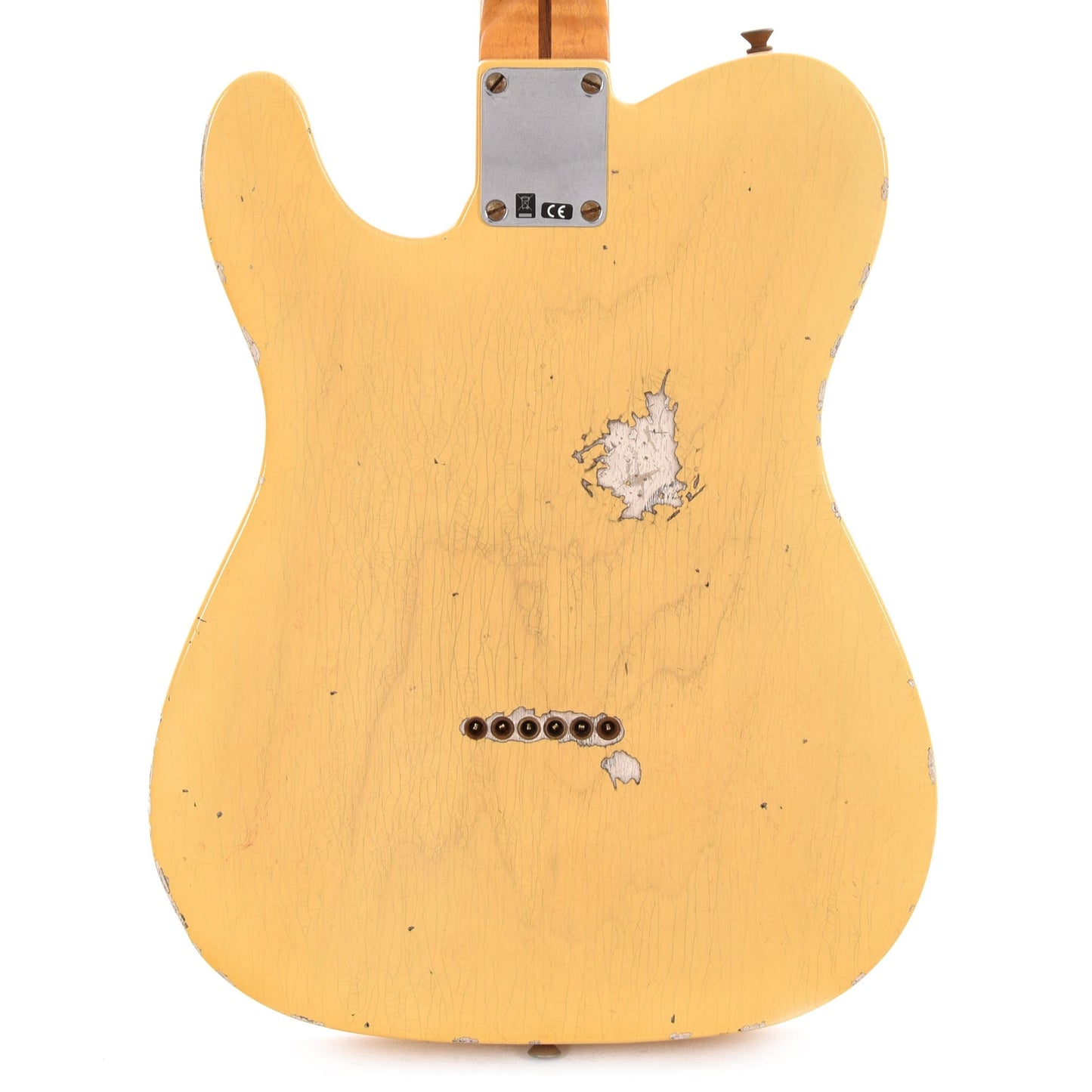 Fender Custom Shop 1952 Telecaster "Chicago Special" Relic Faded/Aged Nocaster Blonde w/AAA Flame Neck Electric Guitars / Solid Body