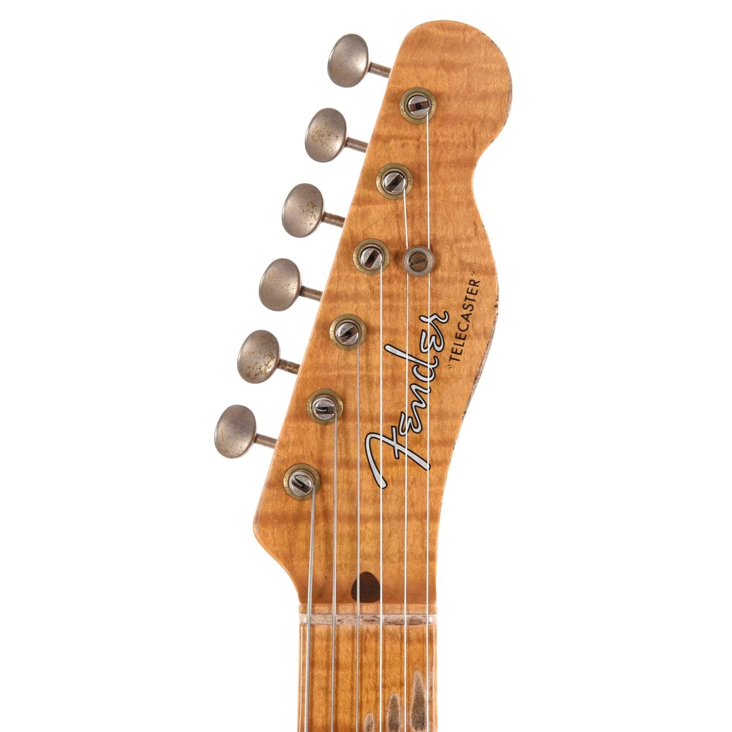Fender Custom Shop 1952 Telecaster "Chicago Special" Relic Faded/Aged Nocaster Blonde w/AAA Flame Neck Electric Guitars / Solid Body