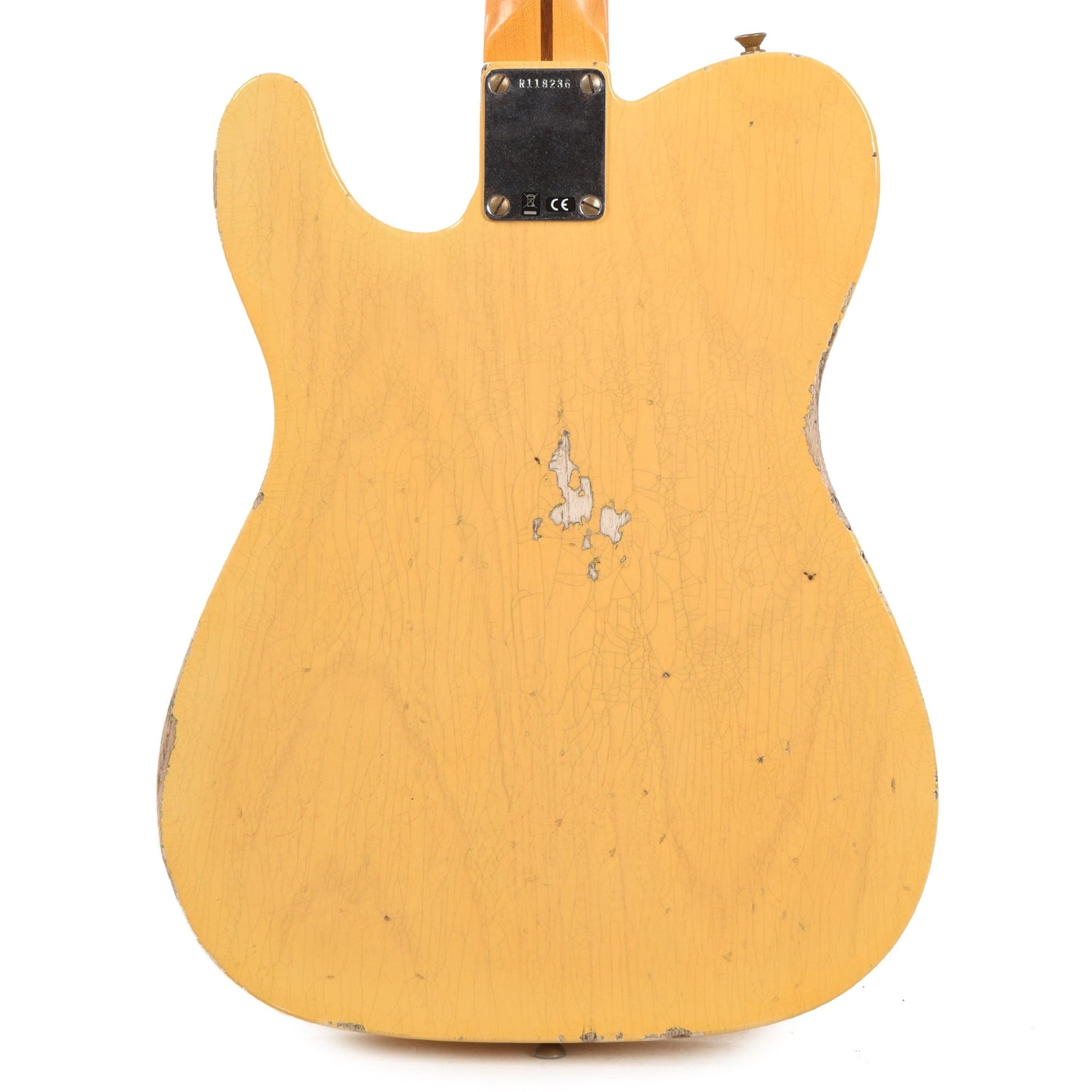 Fender Custom Shop 1952 Telecaster "Chicago Special" Relic Faded/Aged Nocaster Blonde w/Bigsby B5 Electric Guitars / Solid Body