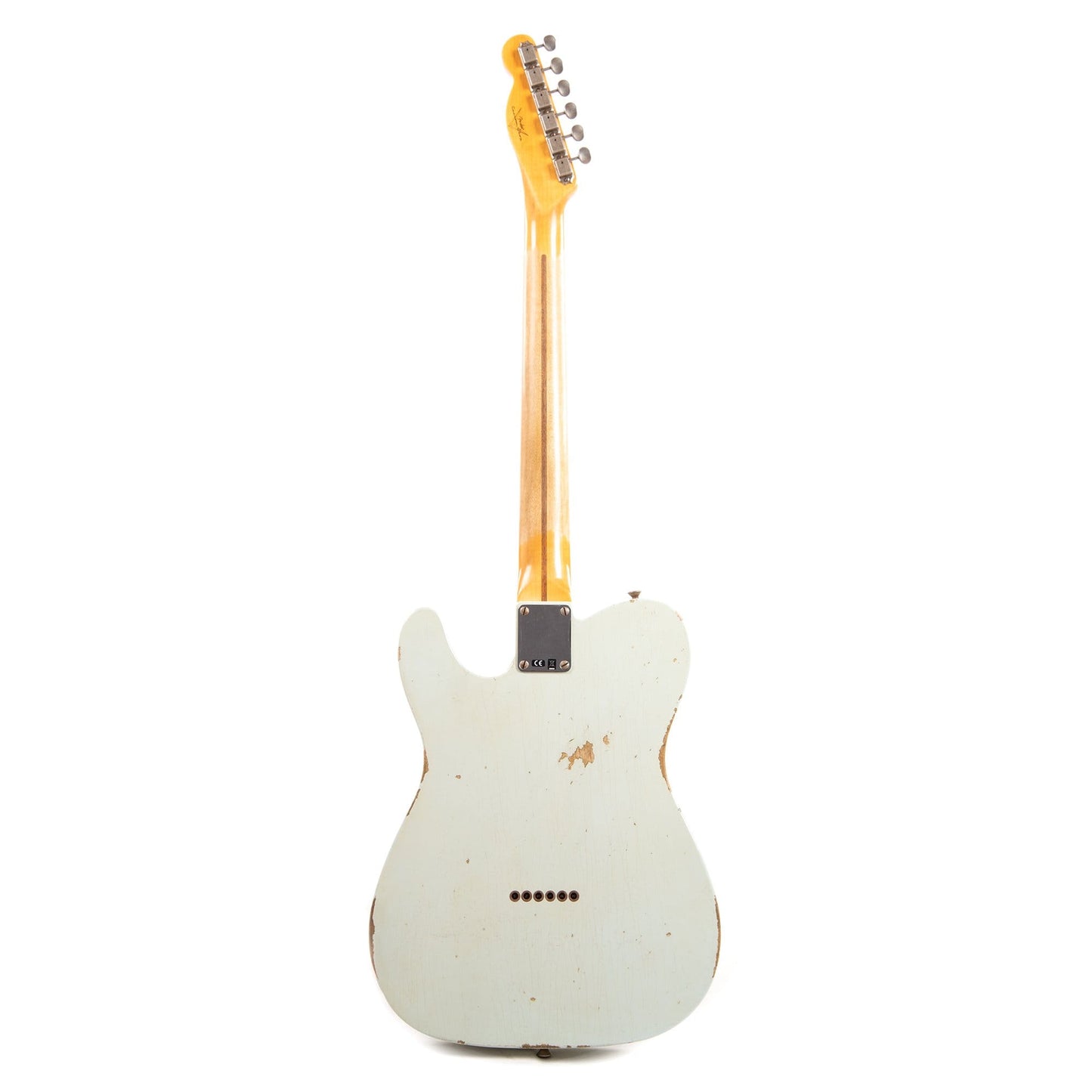 Fender Custom Shop 1952 Telecaster "Chicago Special" Relic Faded/Aged Sonic Blue Electric Guitars / Solid Body