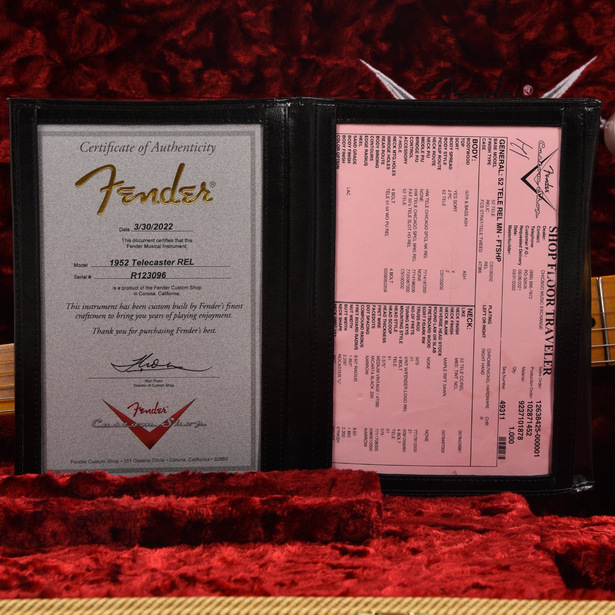 Fender Custom Shop 1952 Telecaster 