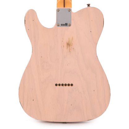 Fender Custom Shop 1952 Telecaster "Chicago Special" Relic Faded Trans Shell Pink Electric Guitars / Solid Body