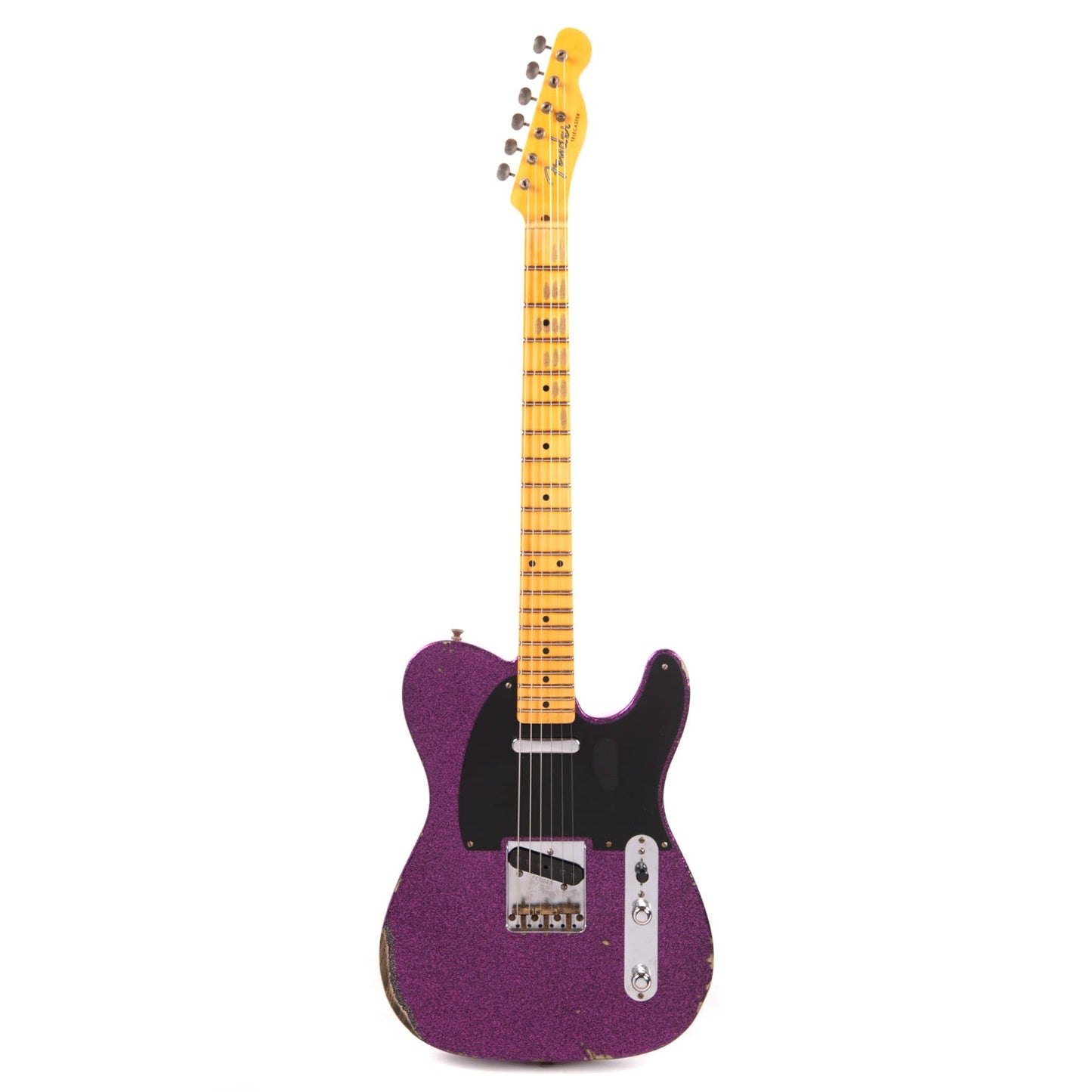 Fender Custom Shop 1952 Telecaster "Chicago Special" Relic Magenta Sparkle Electric Guitars / Solid Body