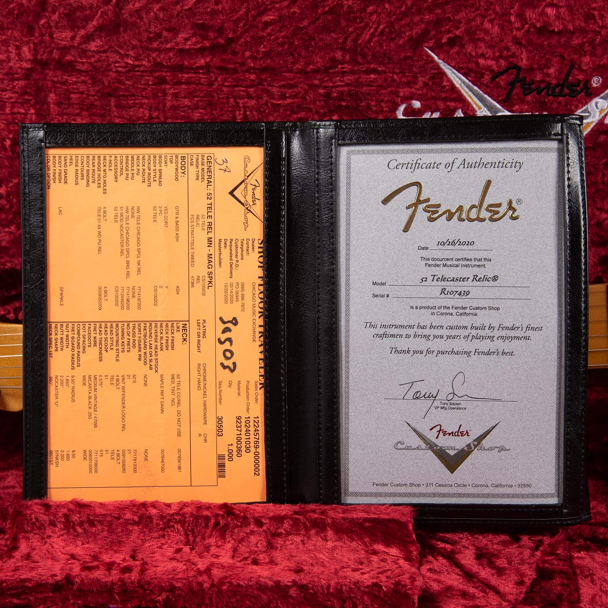 Fender Custom Shop 1952 Telecaster 