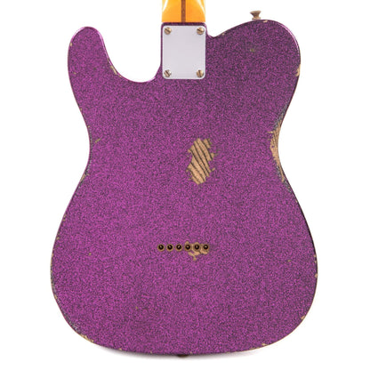 Fender Custom Shop 1952 Telecaster "Chicago Special" Relic Magenta Sparkle Electric Guitars / Solid Body