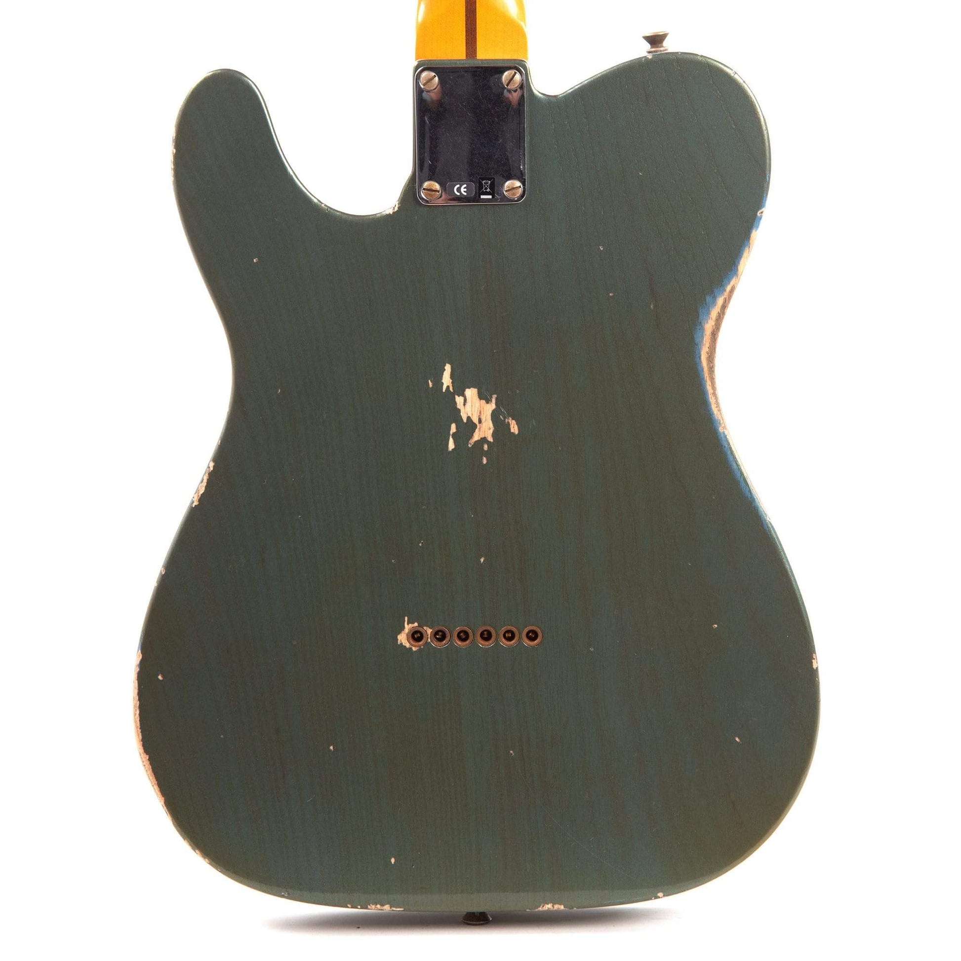 Fender Custom Shop 1952 Telecaster "Chicago Special" Relic Super Aged Trans Lake Placid Blue Electric Guitars / Solid Body