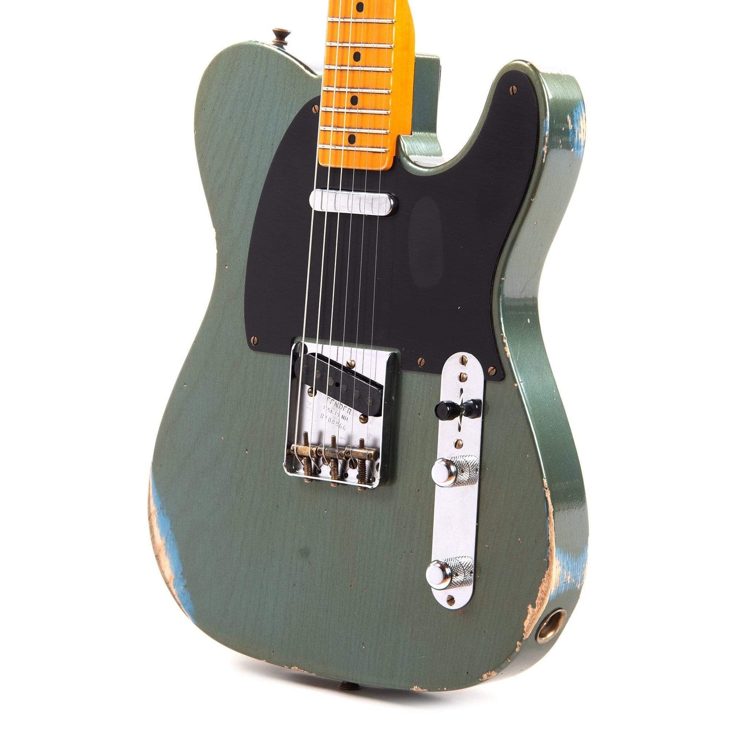 Fender Custom Shop 1952 Telecaster "Chicago Special" Relic Super Aged Trans Lake Placid Blue Electric Guitars / Solid Body