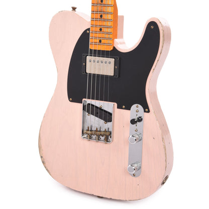 Fender Custom Shop 1952 Telecaster HS "Chicago Special" Heavy Relic Aged Trans Shell Pink w/Duncan Antiquity Humbucker Electric Guitars / Solid Body