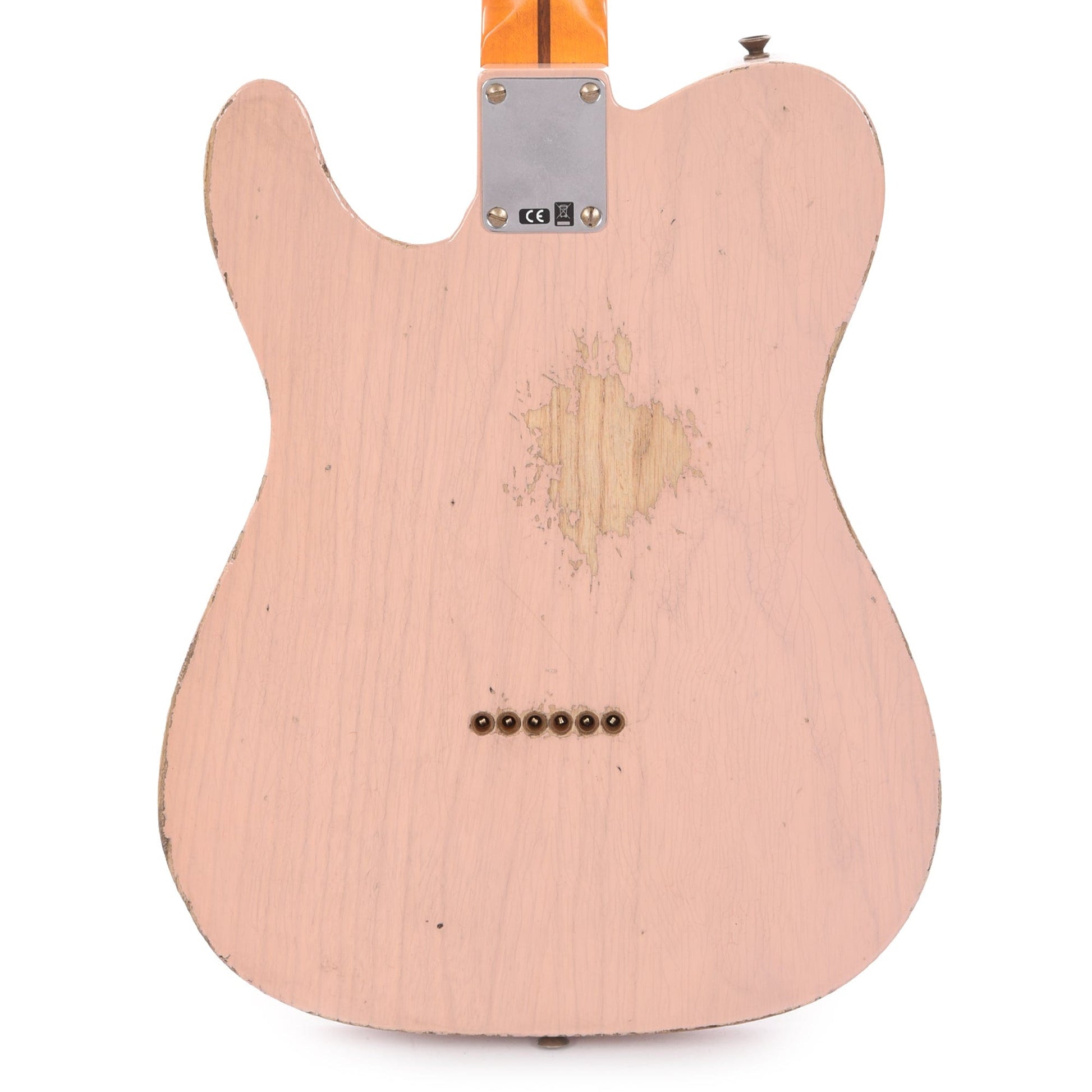 Fender Custom Shop 1952 Telecaster HS "Chicago Special" Heavy Relic Aged Trans Shell Pink w/Duncan Antiquity Humbucker Electric Guitars / Solid Body