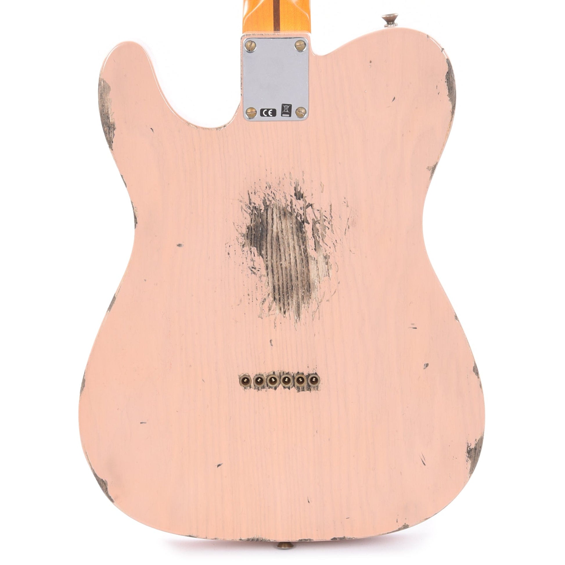 Fender Custom Shop 1952 Telecaster HS "Chicago Special" Heavy Relic Aged Trans Shell Pink w/Duncan Antiquity Humbucker Electric Guitars / Solid Body