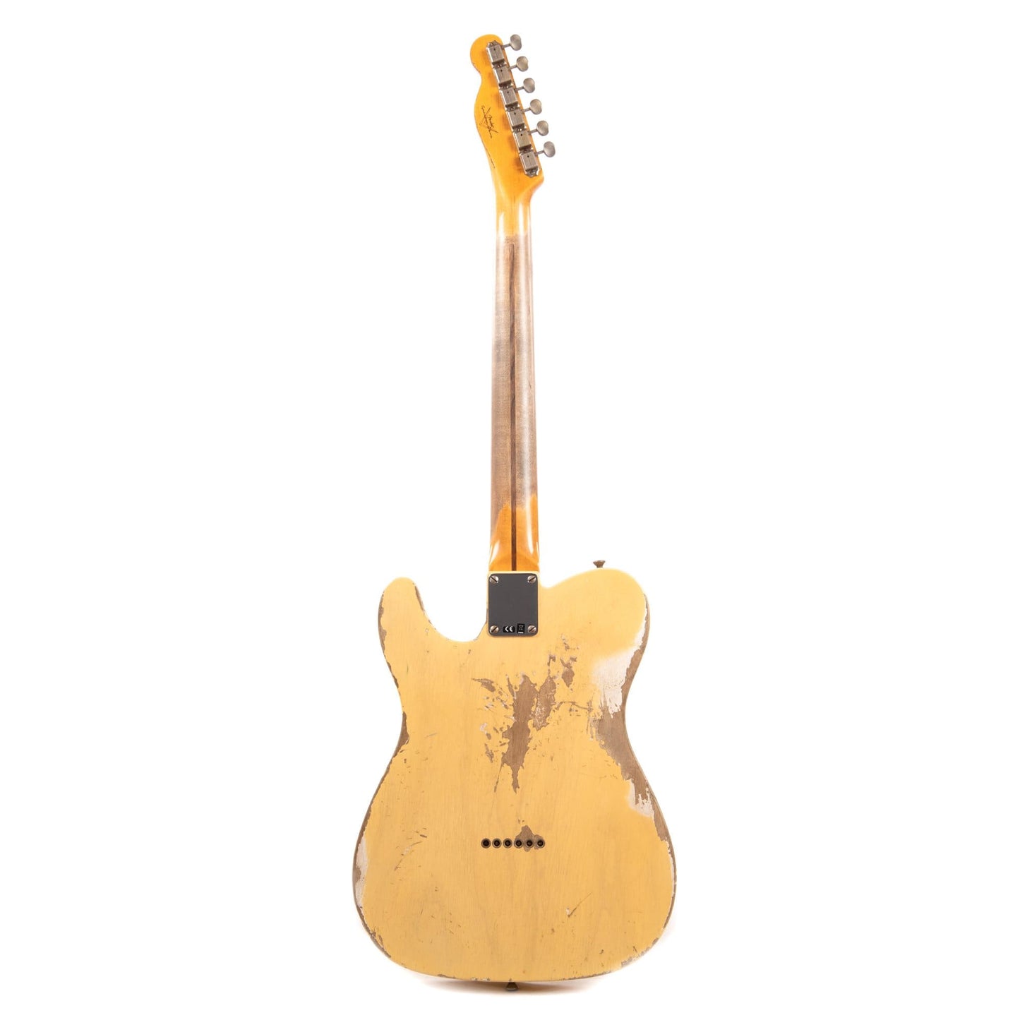 Fender Custom Shop 1952 Telecaster HS "Chicago Special" Heavy Relic Faded/Aged Nocaster Blonde w/Duncan Antiquity Humbucker Electric Guitars / Solid Body