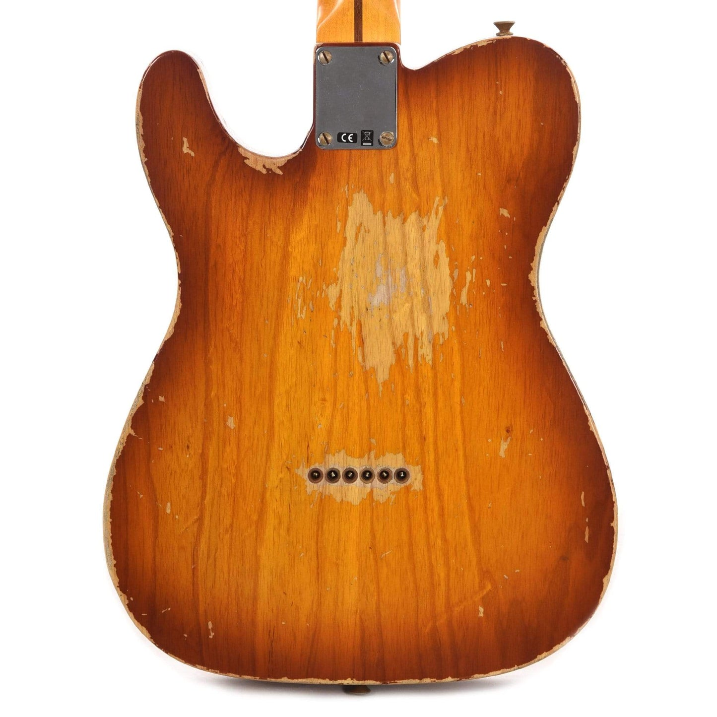 Fender Custom Shop 1952 Telecaster HS "Chicago Special" Heavy Relic Faded/Aged Tobacco Sunburst w/Duncan Antiquity Electric Guitars / Solid Body