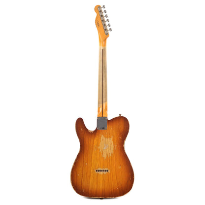 Fender Custom Shop 1952 Telecaster HS "Chicago Special" Heavy Relic Faded/Aged Tobacco Sunburst w/Duncan Antiquity Electric Guitars / Solid Body