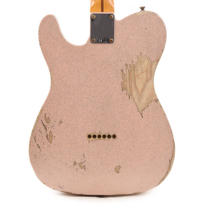 Fender Custom Shop 1952 Telecaster HS "Chicago Special" Heavy Relic Super Aged Shell Pink Sparkle Electric Guitars / Solid Body