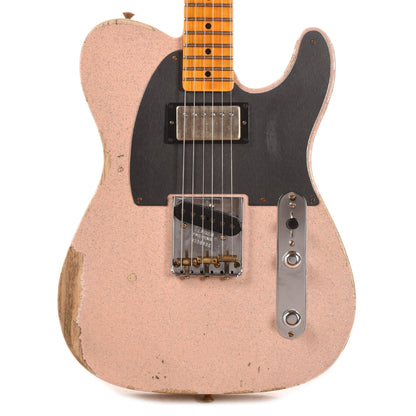 Fender Custom Shop 1952 Telecaster HS "Chicago Special" Heavy Relic Super Aged Shell Pink Sparkle Electric Guitars / Solid Body