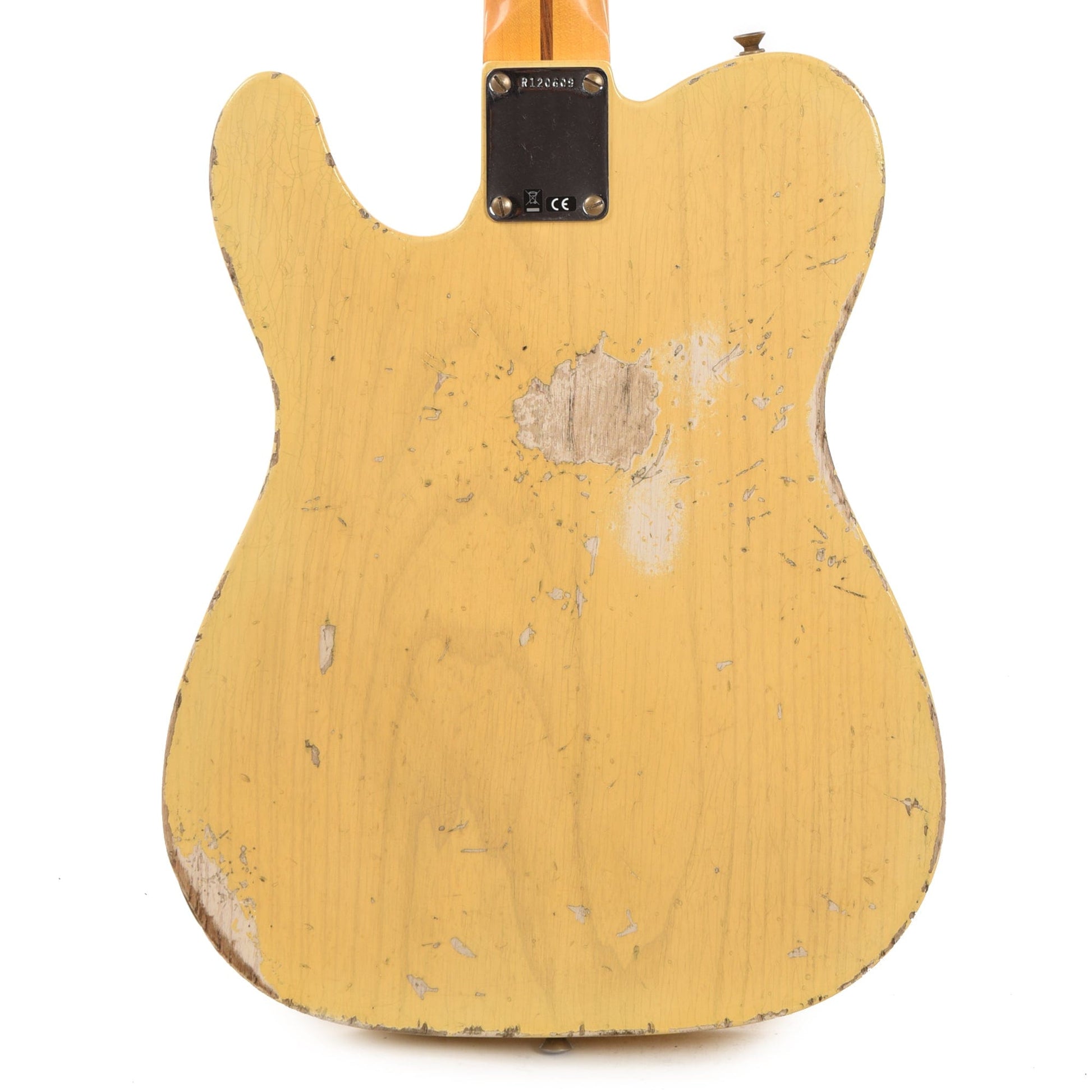 Fender Custom Shop 1952 Telecaster HS "Chicago Special" Heavy Relic Super Faded Nocaster Blonde w/Bigsby B5 & Duncan Antiquity Humbucker Electric Guitars / Solid Body