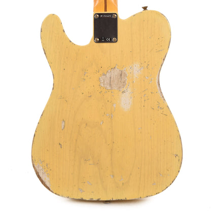 Fender Custom Shop 1952 Telecaster HS "Chicago Special" Heavy Relic Super Faded Nocaster Blonde w/Bigsby B5 & Duncan Antiquity Humbucker Electric Guitars / Solid Body