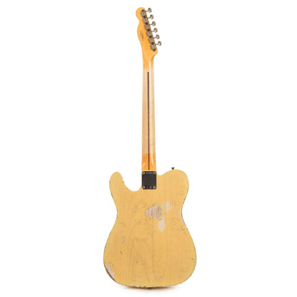 Fender Custom Shop 1952 Telecaster HS "Chicago Special" Heavy Relic Super Faded Nocaster Blonde w/Bigsby B5 & Duncan Antiquity Humbucker Electric Guitars / Solid Body