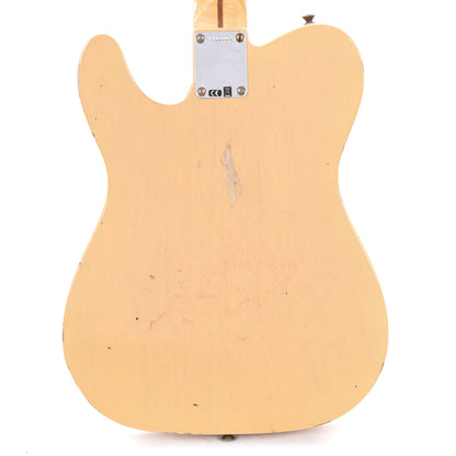 Fender Custom Shop 1952 Telecaster HS "Chicago Special" Relic Dirty Nocaster Blonde w/Bigsby B5 & Duncan Antiquity Humbucker Electric Guitars / Solid Body