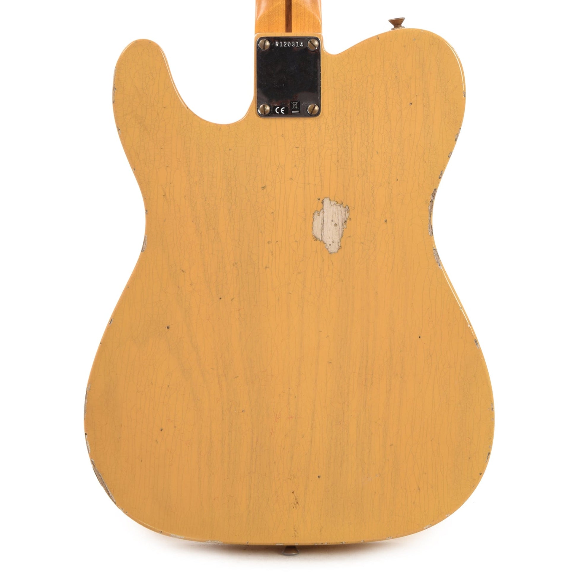 Fender Custom Shop 1952 Telecaster HS "Chicago Special" Relic Dirty Nocaster Blonde w/Bigsby B5 & Duncan Antiquity Humbucker Electric Guitars / Solid Body