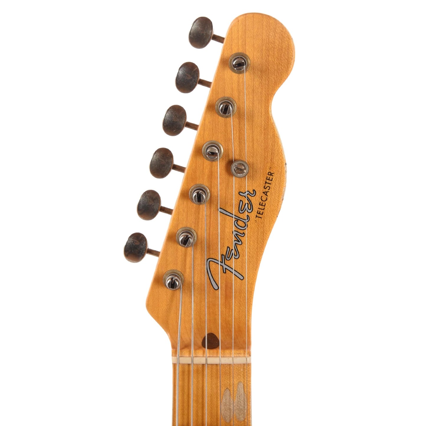 Fender Custom Shop 1952 Telecaster HS "Chicago Special" Relic Dirty Nocaster Blonde w/Bigsby B5 & Duncan Antiquity Humbucker Electric Guitars / Solid Body