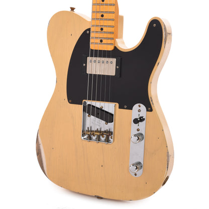 Fender Custom Shop 1952 Telecaster HS "Chicago Special" Relic Dirty Nocaster Blonde w/Duncan Antiquity Electric Guitars / Solid Body