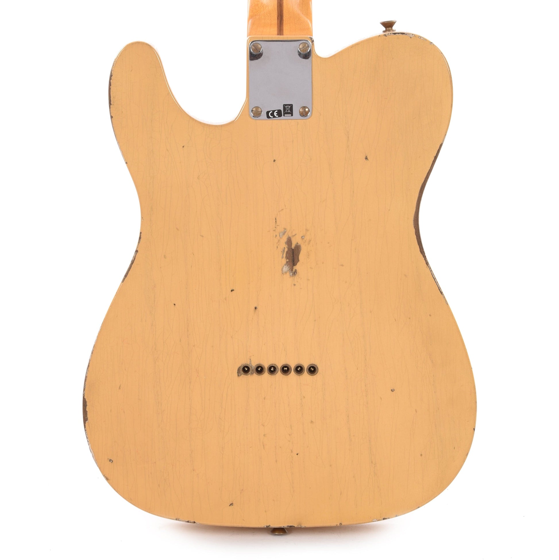 Fender Custom Shop 1952 Telecaster HS "Chicago Special" Relic Dirty Nocaster Blonde w/Duncan Antiquity Electric Guitars / Solid Body