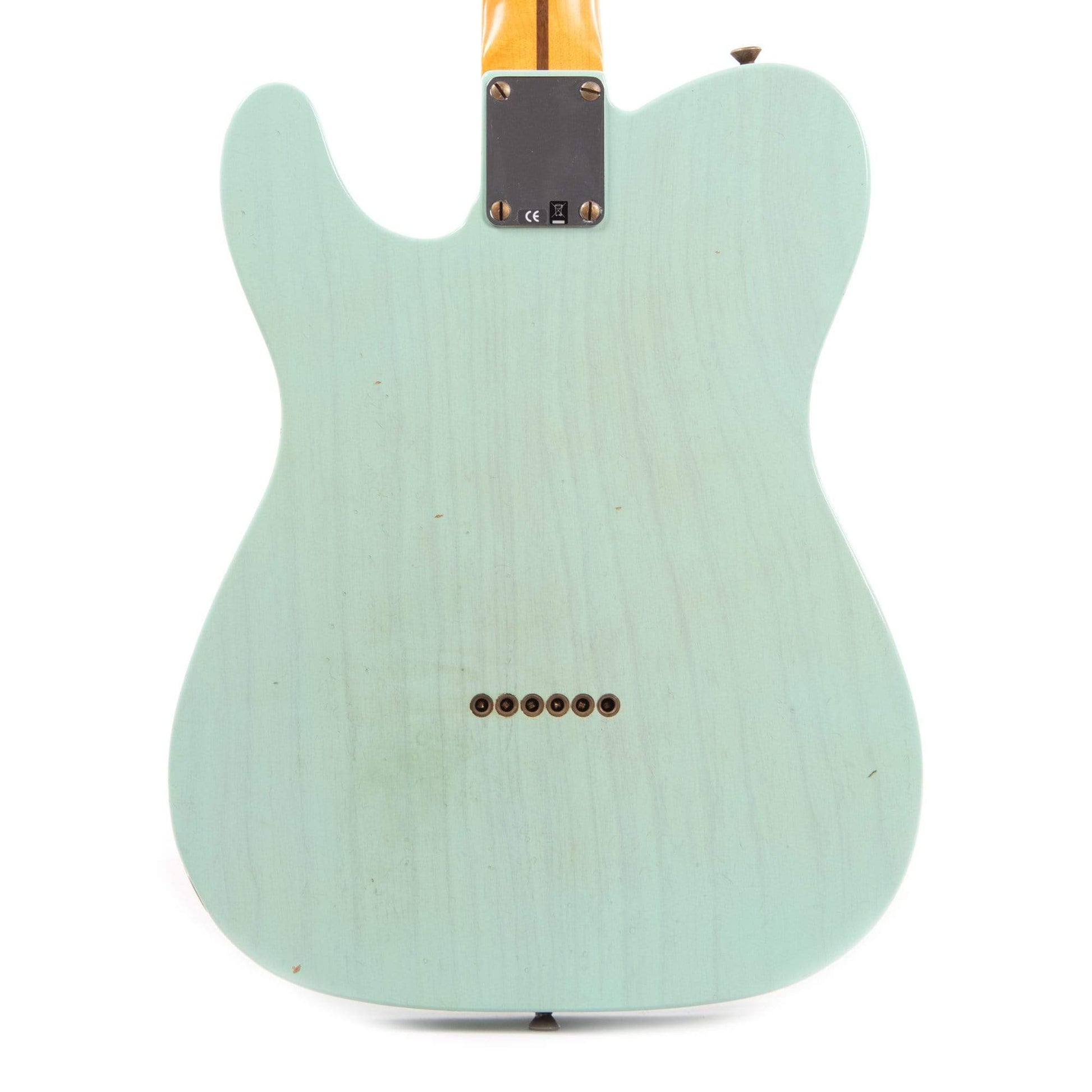 Fender Custom Shop 1952 Telecaster HS "Chicago Special" Relic Faded/Aged Trans Seafoam Green Electric Guitars / Solid Body