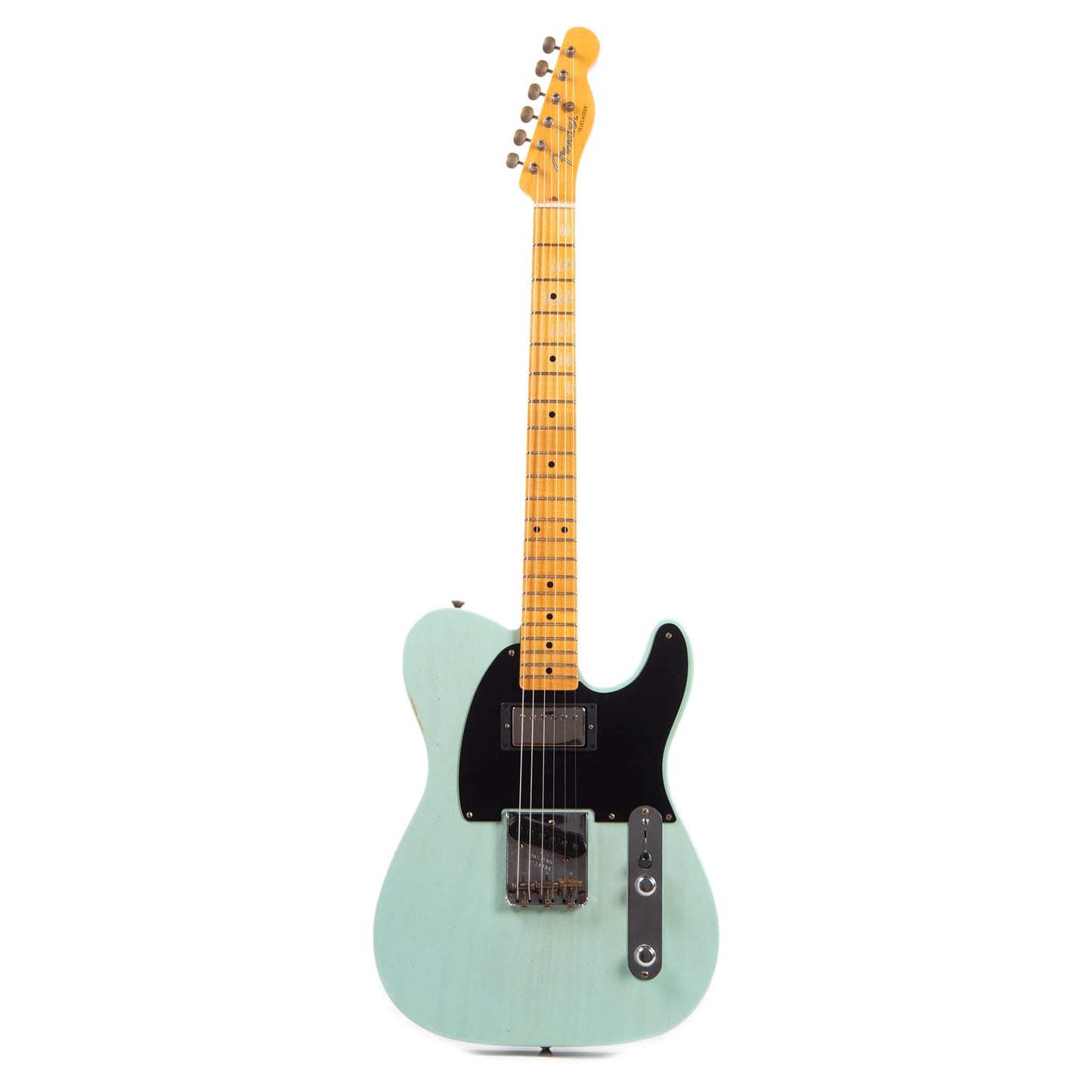 Fender Custom Shop 1952 Telecaster HS "Chicago Special" Relic Faded/Aged Trans Seafoam Green Electric Guitars / Solid Body