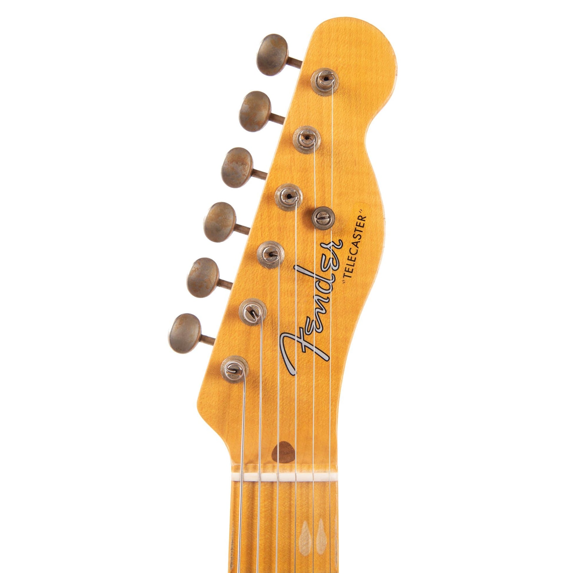 Fender Custom Shop 1952 Telecaster HS "Chicago Special" Relic Faded/Aged Trans Seafoam Green Electric Guitars / Solid Body