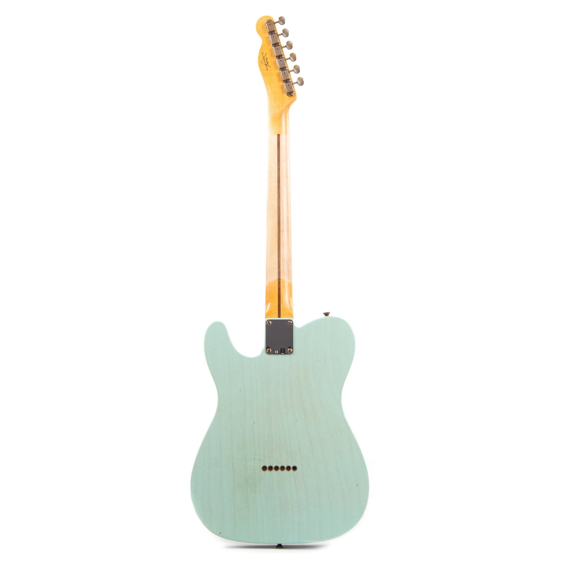 Fender Custom Shop 1952 Telecaster HS "Chicago Special" Relic Faded/Aged Trans Seafoam Green Electric Guitars / Solid Body
