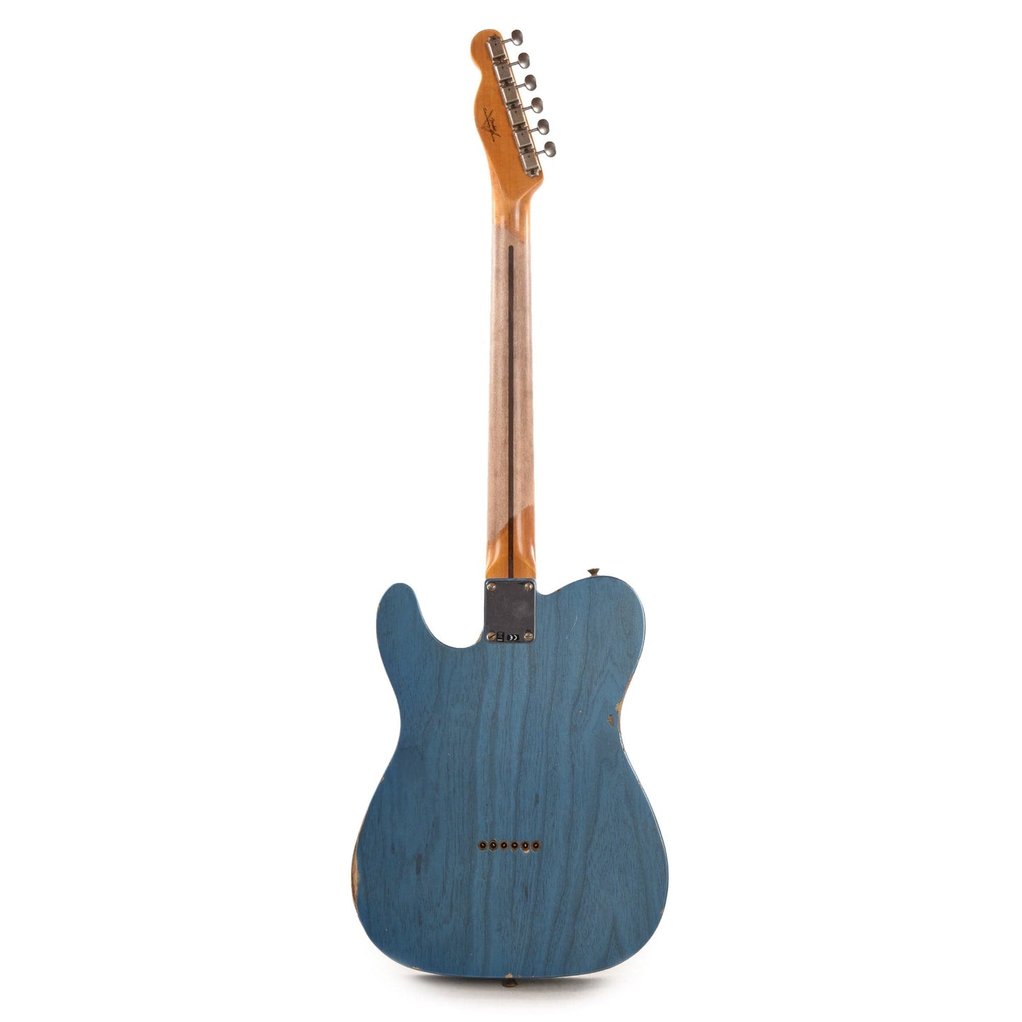 Fender Custom Shop 1952 Telecaster HS "Chicago Special" Relic Super Faded Trans Lake Placid Blue w/Duncan Antiquity Humbucker Electric Guitars / Solid Body