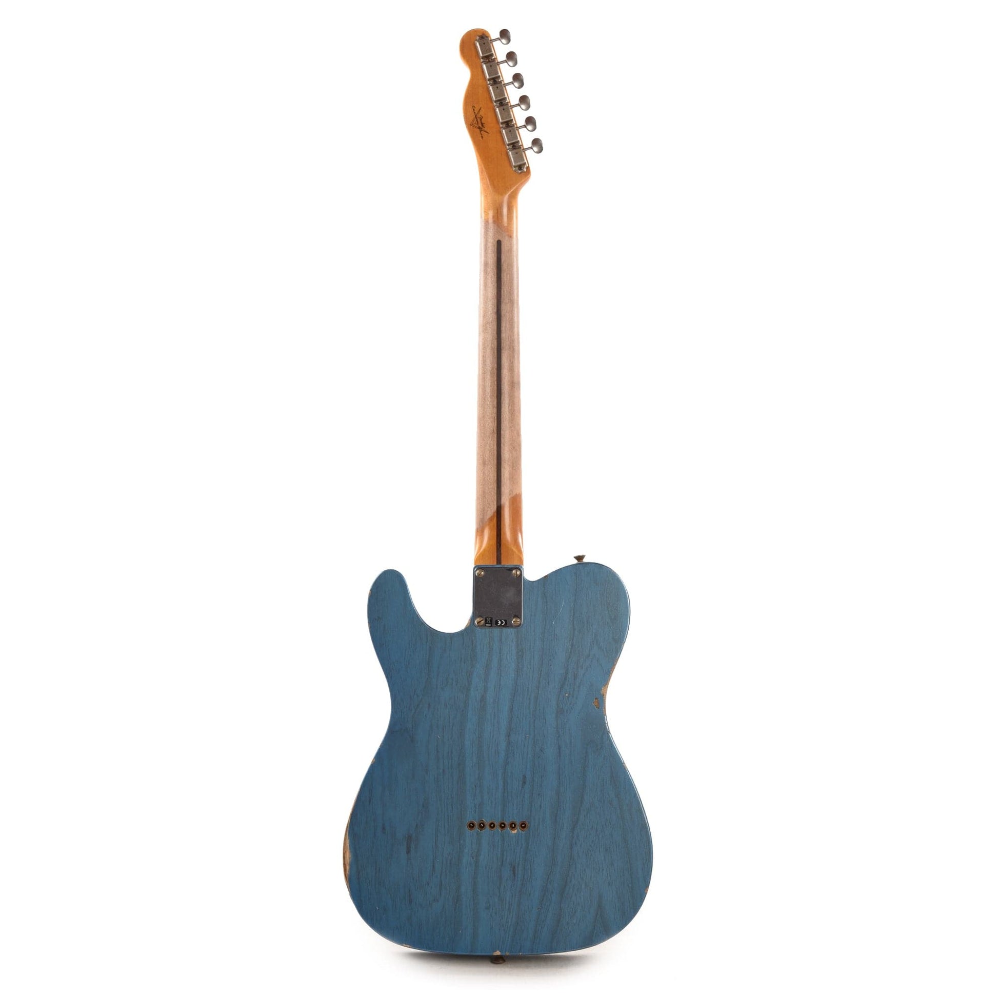 Fender Custom Shop 1952 Telecaster HS "Chicago Special" Relic Super Faded Trans Lake Placid Blue w/Duncan Antiquity Humbucker Electric Guitars / Solid Body
